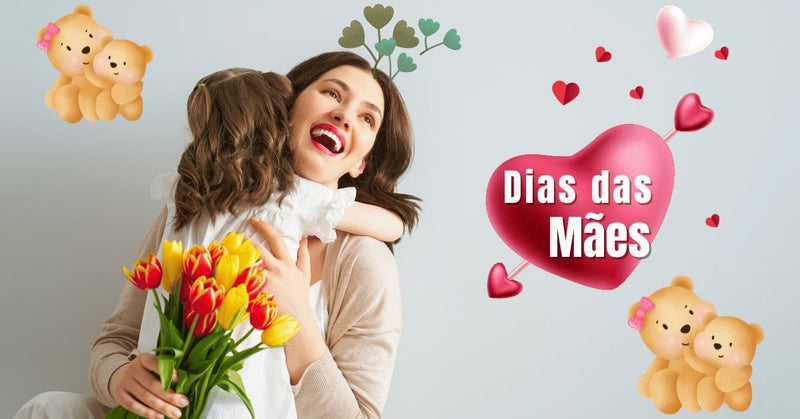 feliz dias das mães presente 