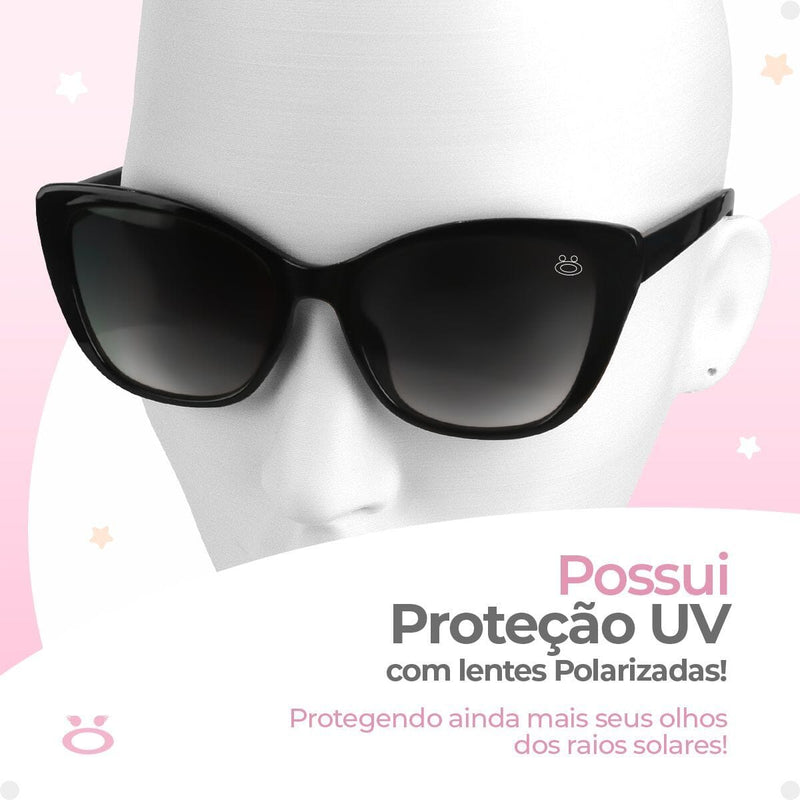 Caixa + oculos sol + pulseira + relogio dourado feminino