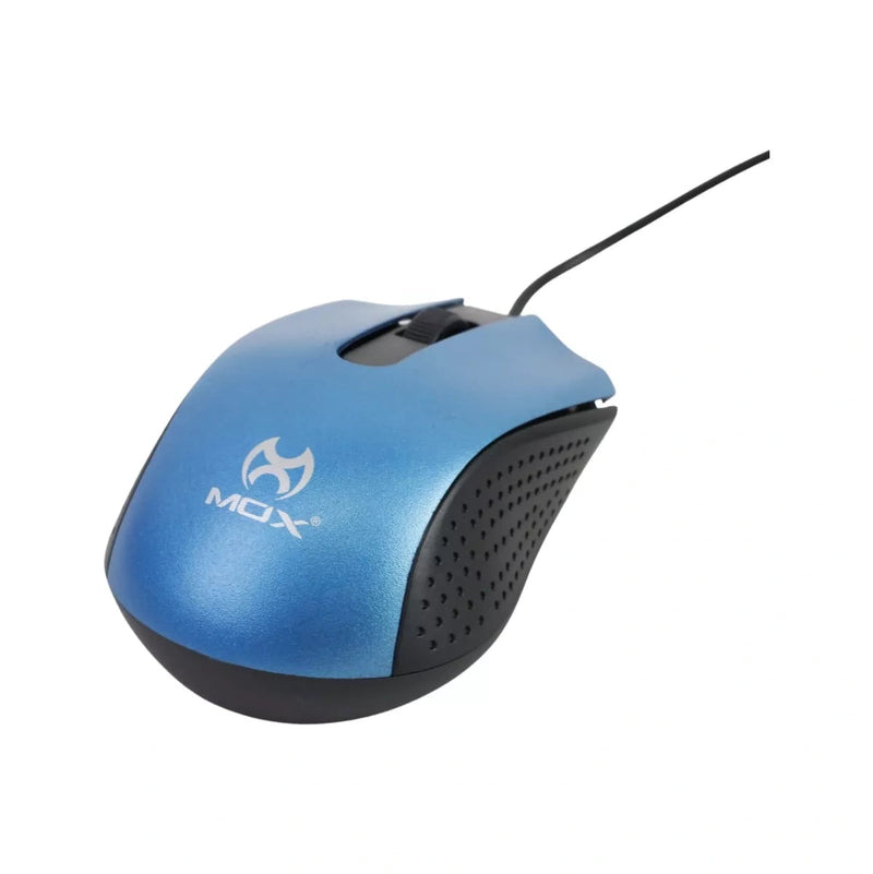 Kit Gamer 4 em 1 Teclado Mouse Fone Mousepad Mox MO-KM600 Azul