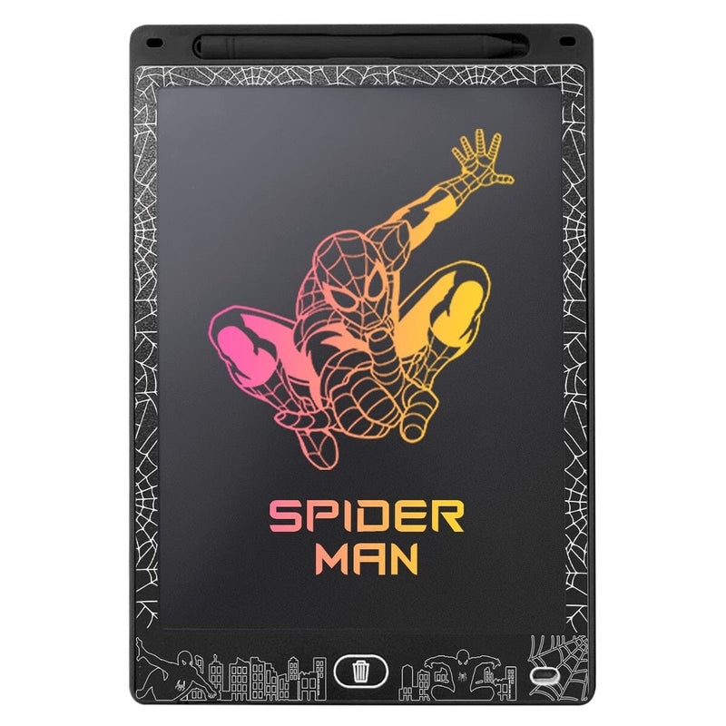 Lousa Mágica LED tablet LCD homem aranha infantil + caneta