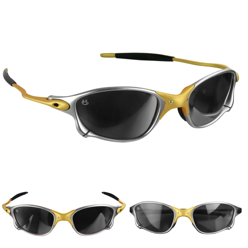 oculos de sol lupa mandrake metal protecao uv juliet +case