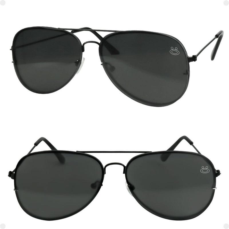 oculos sol feminino preto aço inoxidavel + case casual