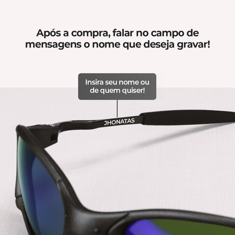 oculos sol juliet mandrake lupa metal proteção uv case