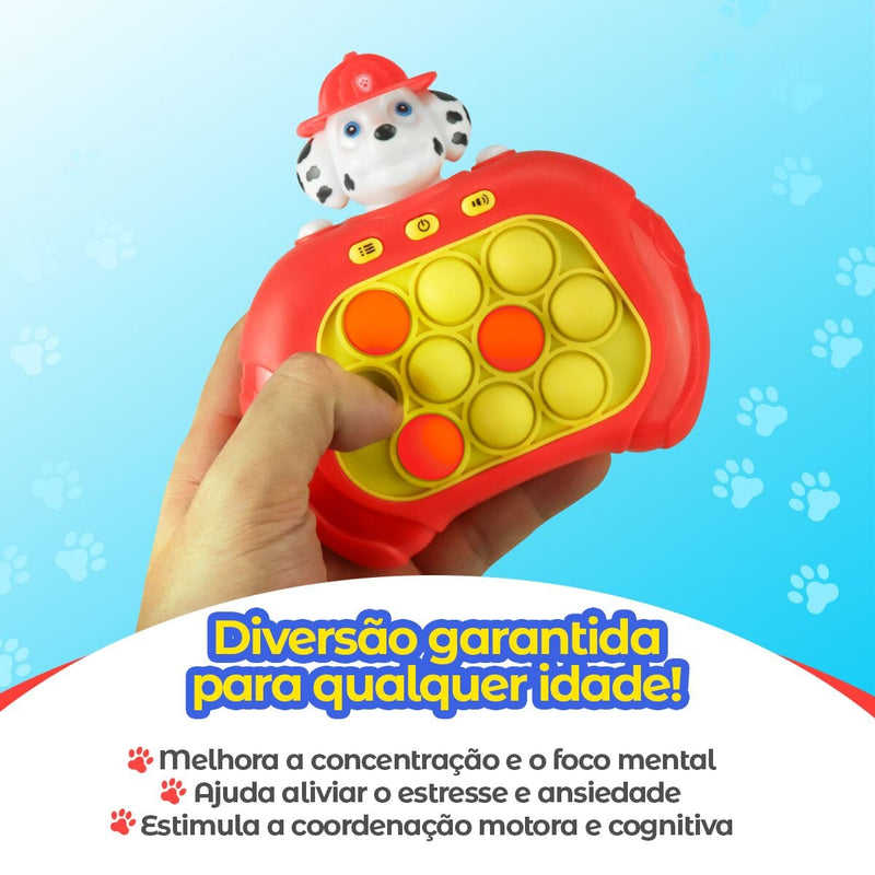 Oculos sol + popit eletronico + relogio infantil digital anti-stress criança original ajustavel