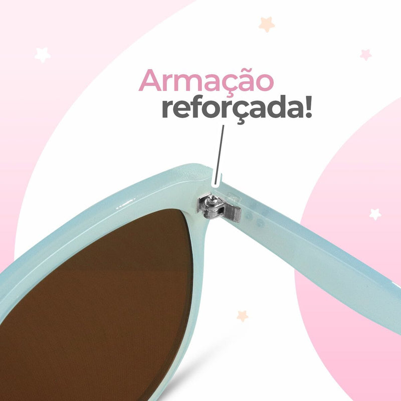 Oculos sol proteção uv verão ajustavel casual presente praia