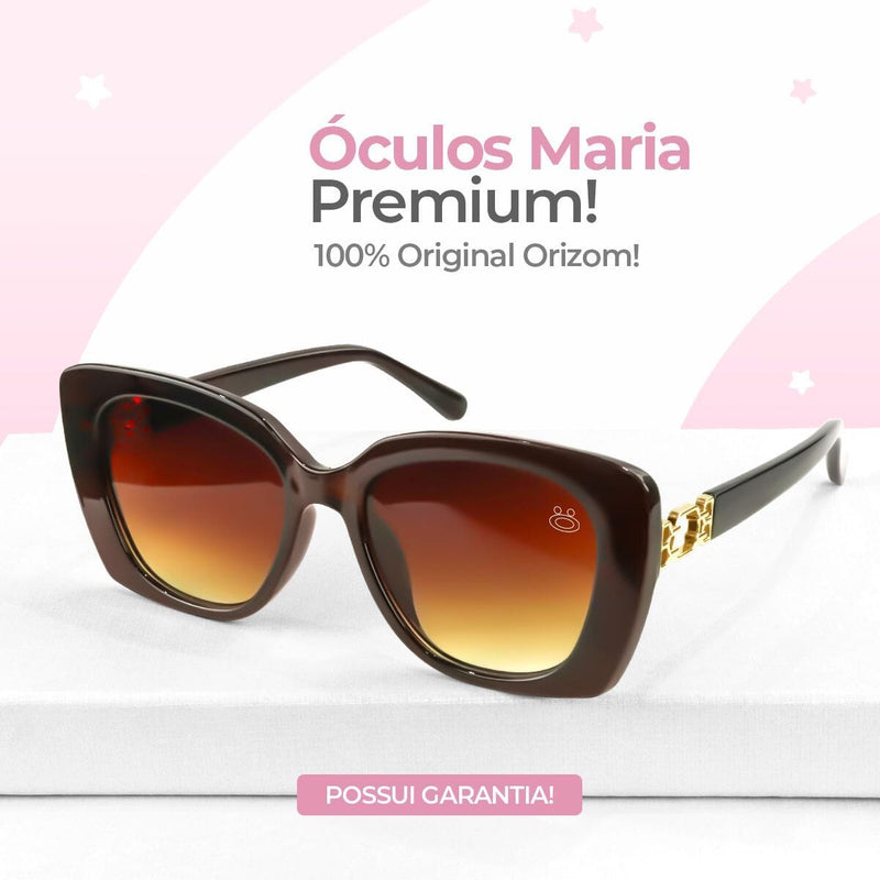 Relogio banhado feminino + oculos sol proteção uv presente