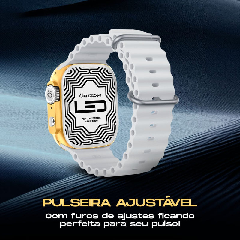 Relógio feminino prova dagua digital silicone ultra