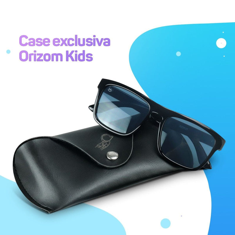 Relogio Infantil digital led + case + oculos sol proteção uv