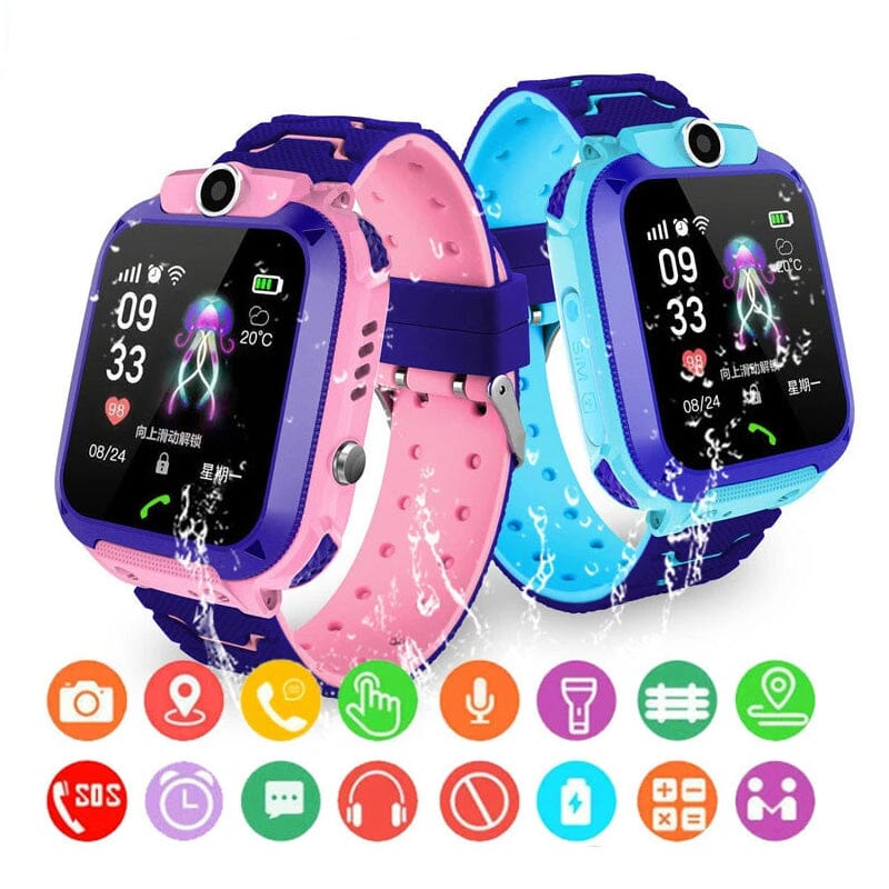 Relógio SmartWatch Infantil Q12 Com GPS Rastreador