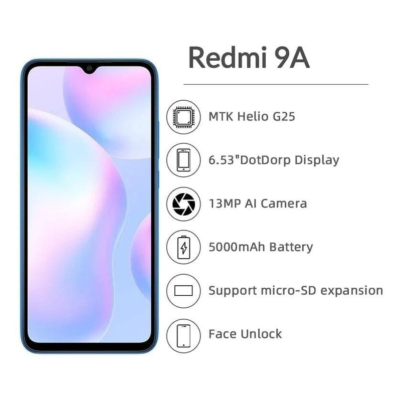 Smartphone Xiaomi Redmi 9A 2/32GB