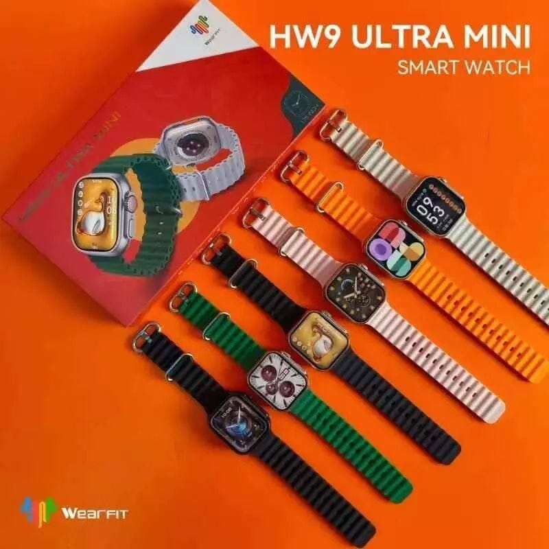 Smartwatch Hw9 Ultra Mini 41mm Serie 9 Com Pulseira Extra NFC