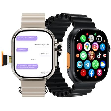 Smartwatch Ultra 3 Ai 5G 2/16GB Amoled Com Chip Android Camera Wifi